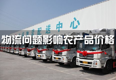物流問(wèn)題成影響農(nóng)產(chǎn)品價(jià)格起伏的要素