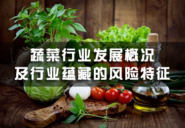 蔬菜行業(yè)發(fā)展概況及行業(yè)蘊藏的風險特征