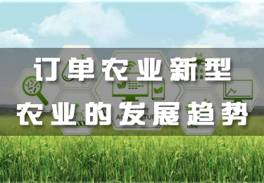 訂單農業新型農業的發展趨勢