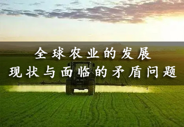 【行業動態】全球農業的發展現狀與面臨的矛盾問題